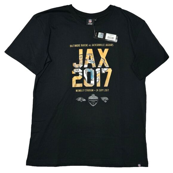 NFL Team Apparel Other - NWT 2017 NFL Team Apparel Jacksonville Jaguars T-Shirt London Wembley Men Sz. XL